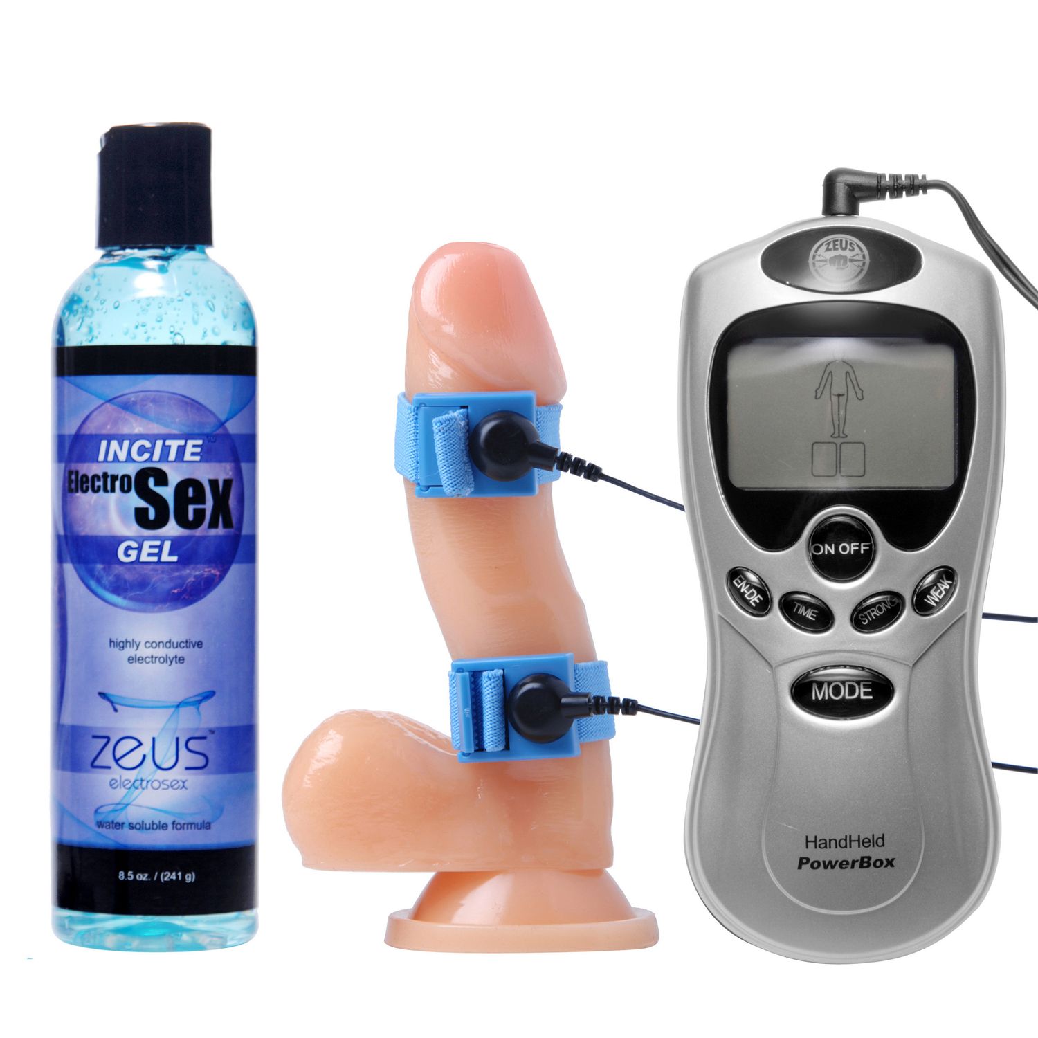 Electrosex Essentials 3 Piece Kit For, Gender: Him