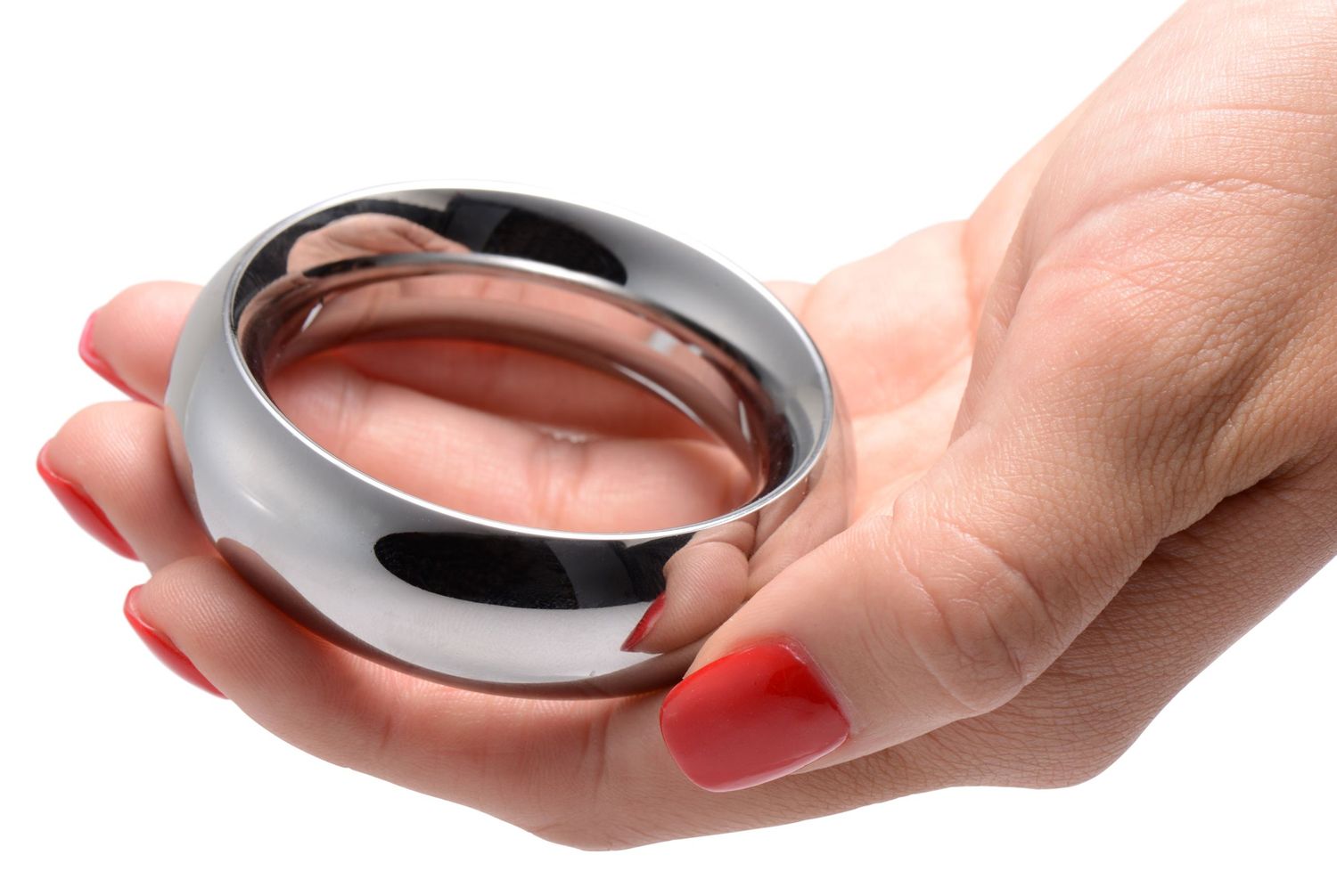 Stainless Steel Cock Ring, Size: 2 Inches