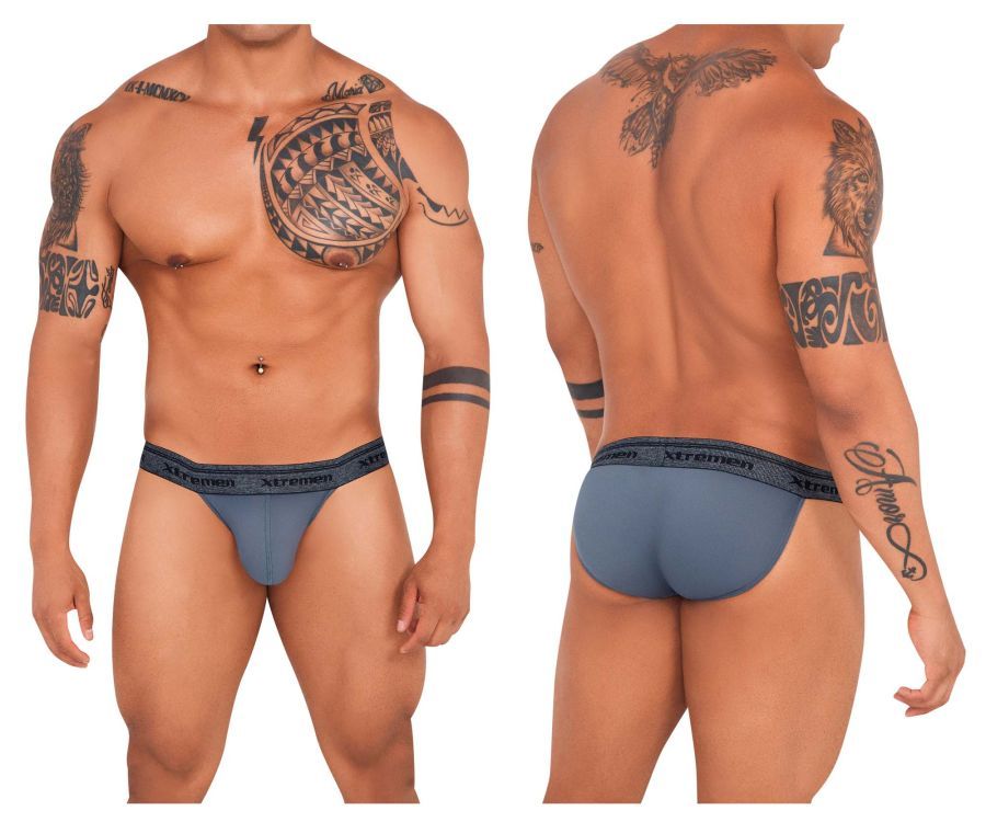  Ultra-soft Bikini , Color: Dark Gray, Size: L