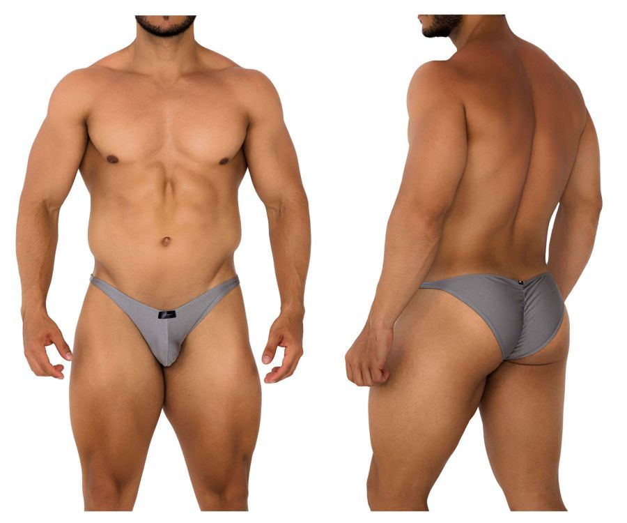  Microfiber Bikini , Color: Silver, Size: XL