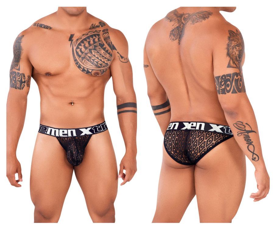  Lace Bikini , Color: Black, Size: M