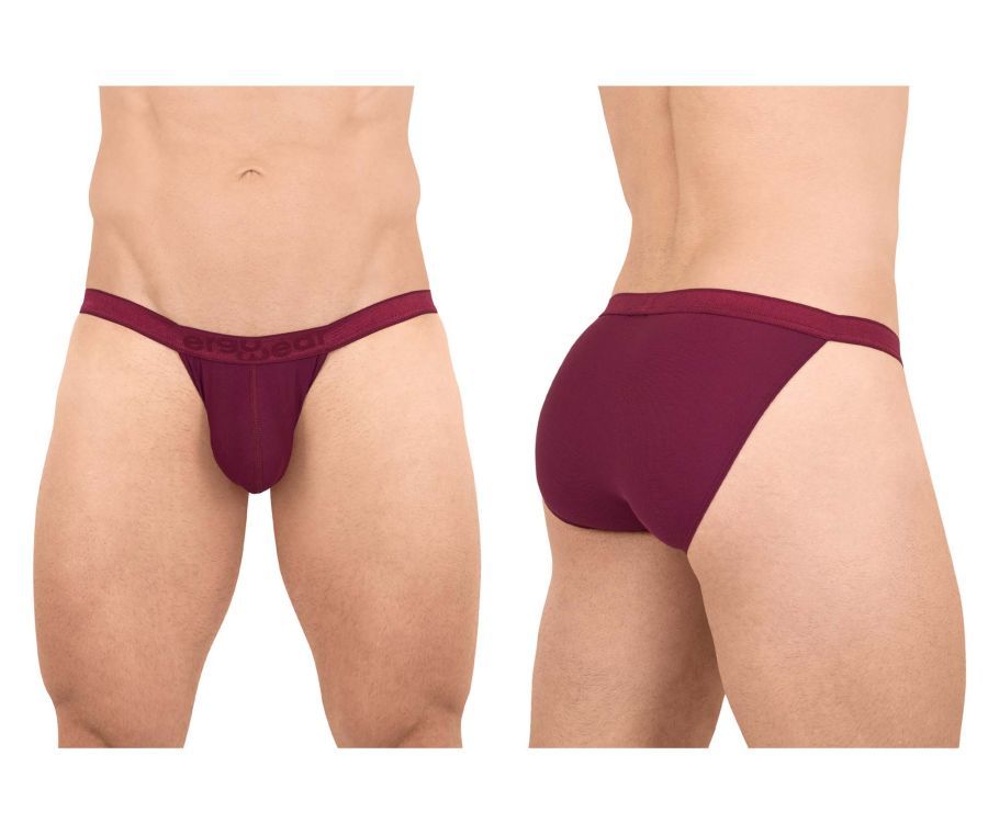  SLK Bikini , Color: Burgundy, Size: S