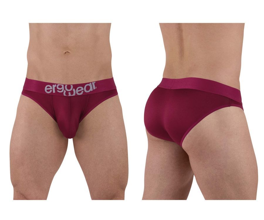  HIP Bikini , Color: Burgundy, Size: XL