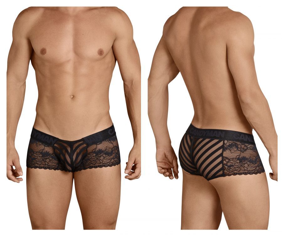  Boxer Briefs , Color: Black, Size: S