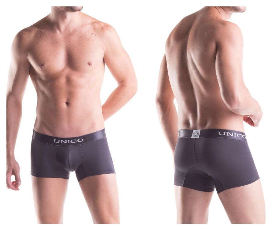 Boxer Briefs Asfalto Microfiber, Color: Gray, Size: L