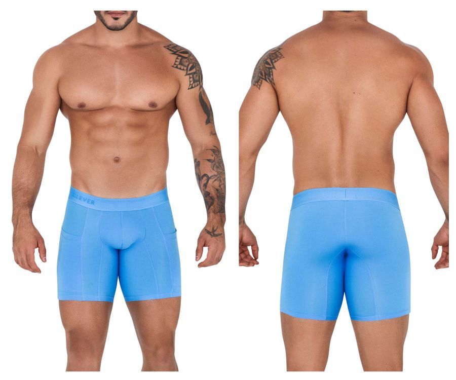  Arctic Boxer Briefs , Color: Blue, Size: S