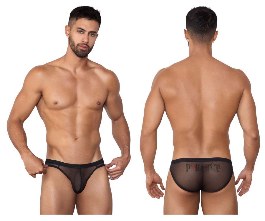 PIK 1387 Sense Briefs , Color: Black, Size: S
