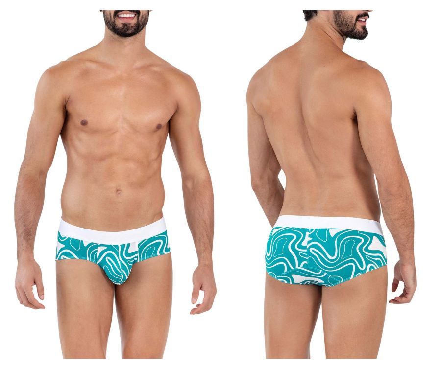  Dynamic Briefs , Color: Green, Size: S