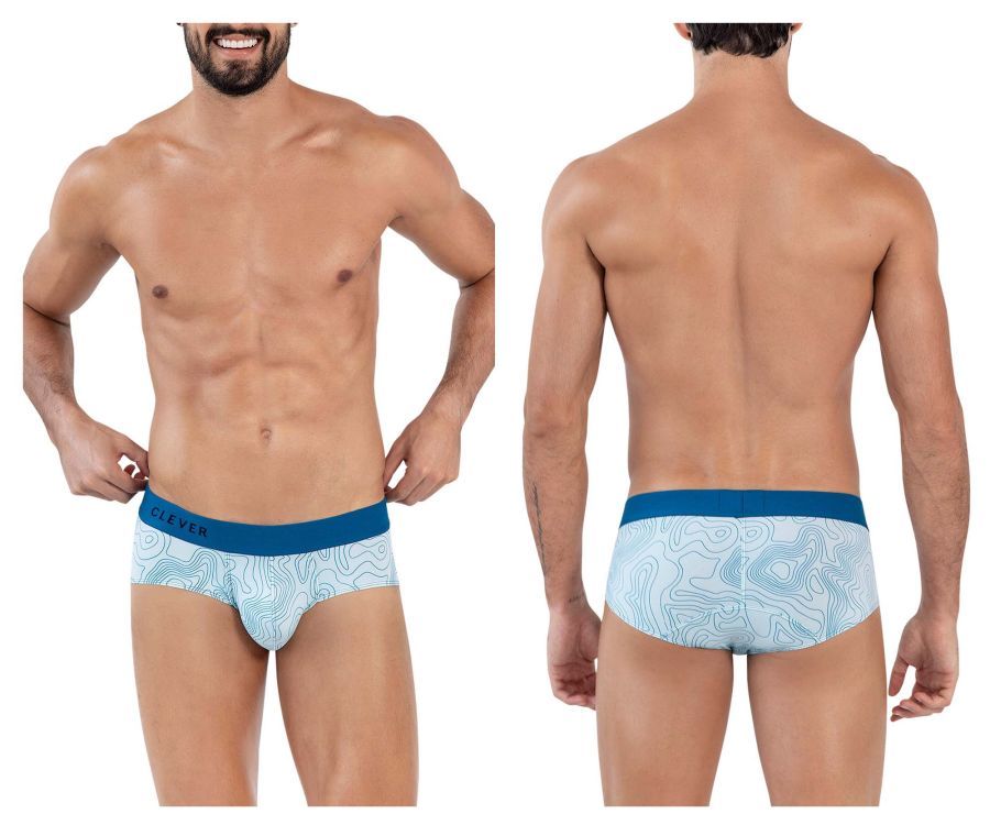  Emphatic Briefs , Color: Blue, Size: S