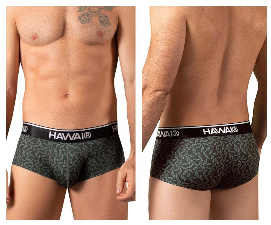  Printed Briefs , Color: Green, Size: S