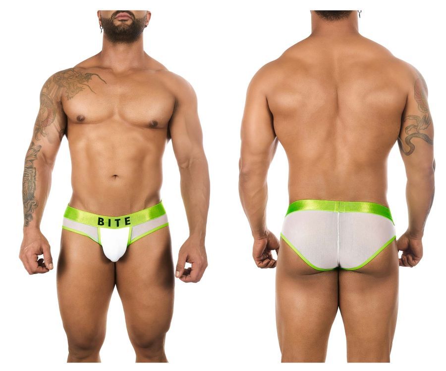  Sweet Kiwi Briefs , Color: White, Size: S