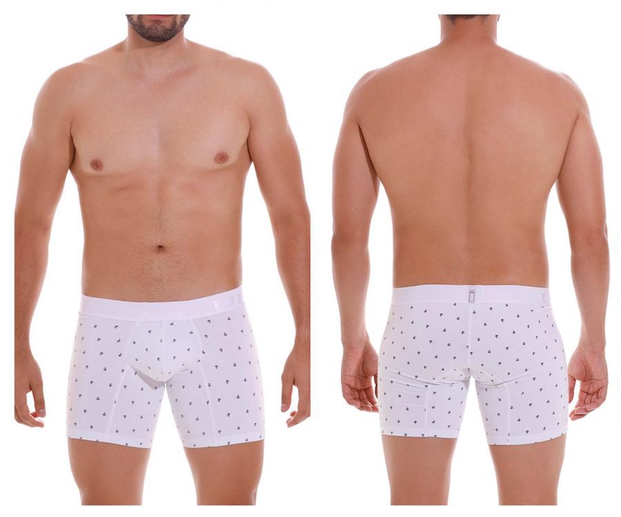  Naviero Boxer Briefs , Color: 29-White, Size: S