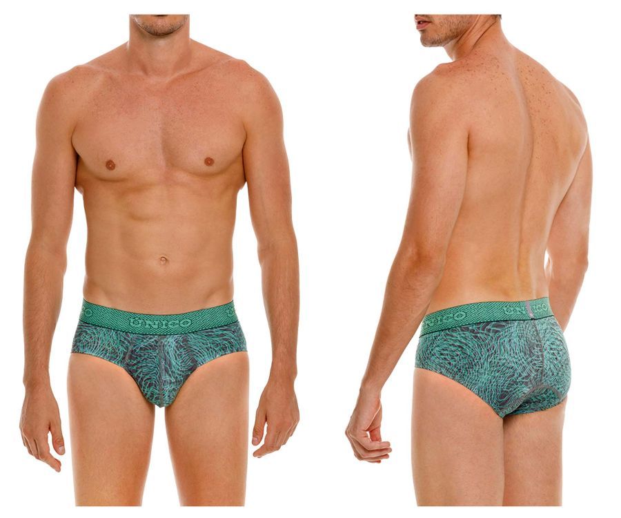  Cairel Briefs , Color: 43-Green, Size: L