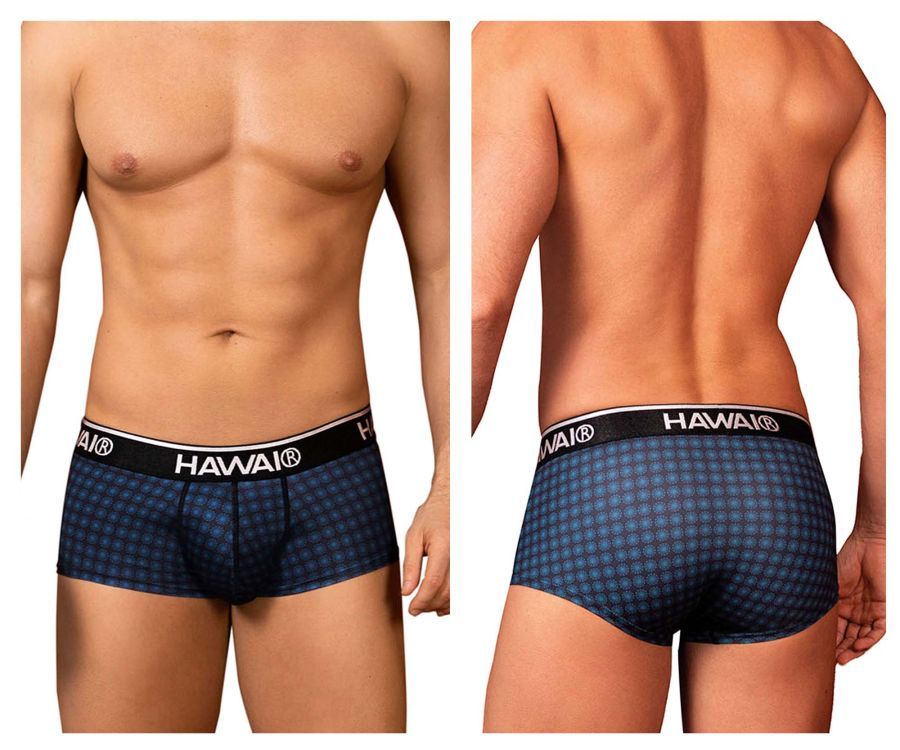  Printed Briefs , Color: Blue, Size: S