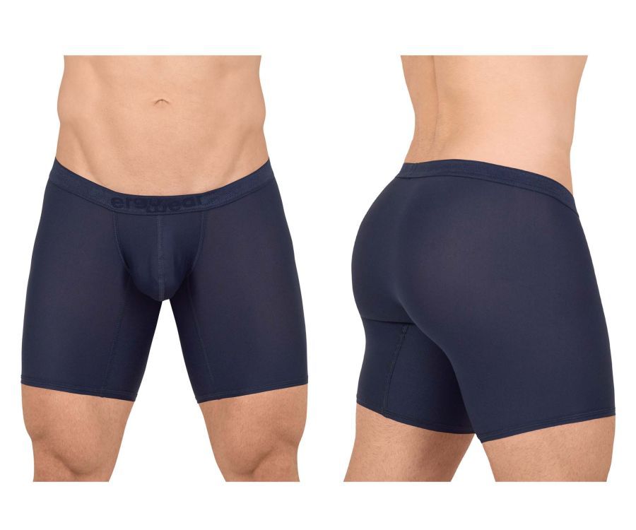  SLK Boxer Briefs , Color: Navy Blue, Size: S