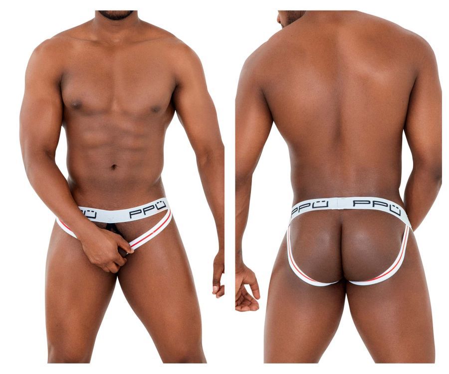  Ball Lifter Jockstrap , Color: White, Size: S