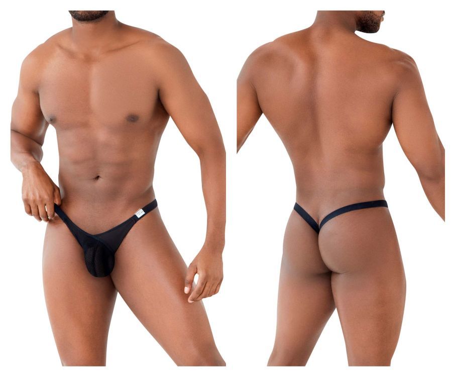  Thong or Jockstrap , Color: Black, Size: S