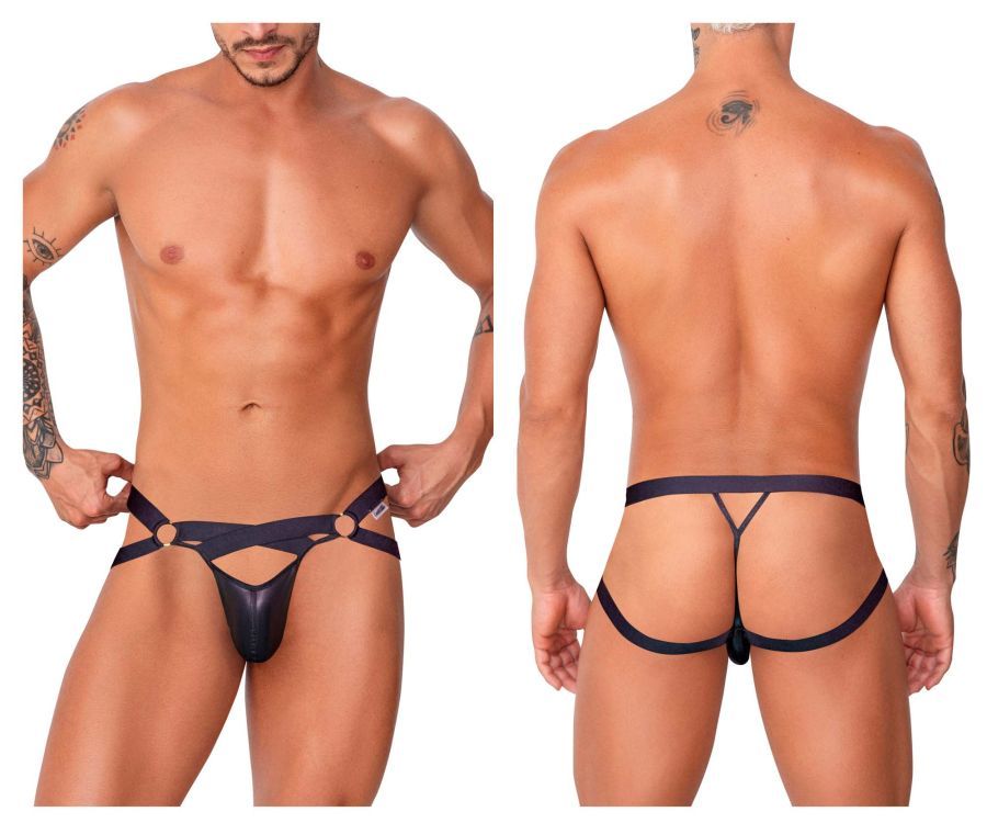  Jock G-String , Color: Black, Size: S/M