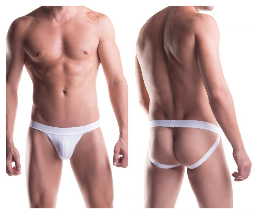 Jockstrap Cristalino Cotton, Color: White, Size: XL