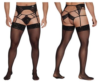  Lace Garter-Jockstrap Outfit 
