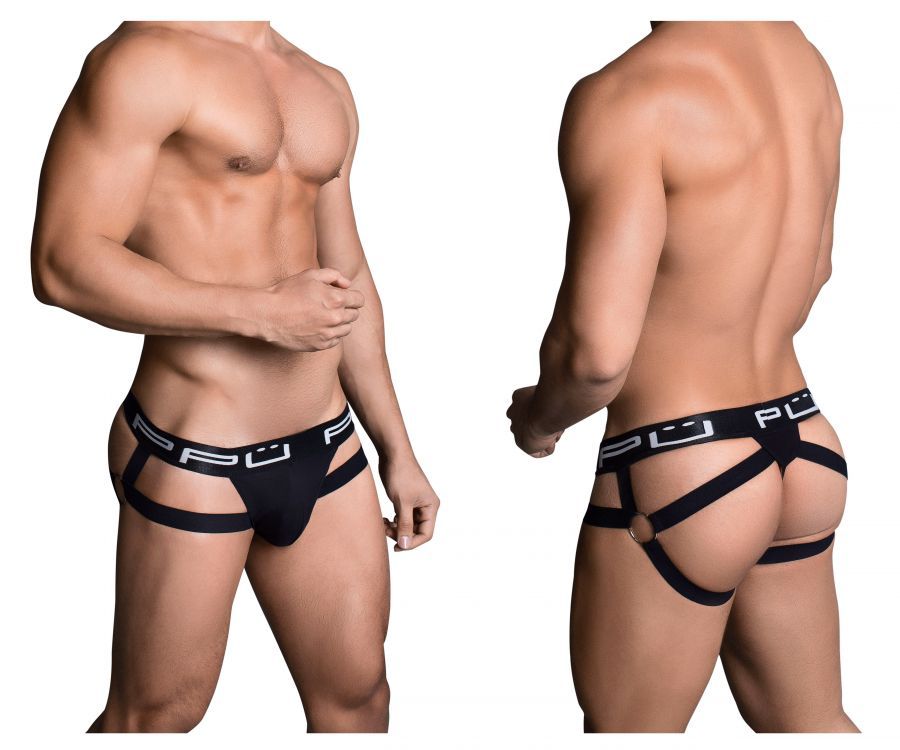  Jockstrap , Color: Black, Size: S
