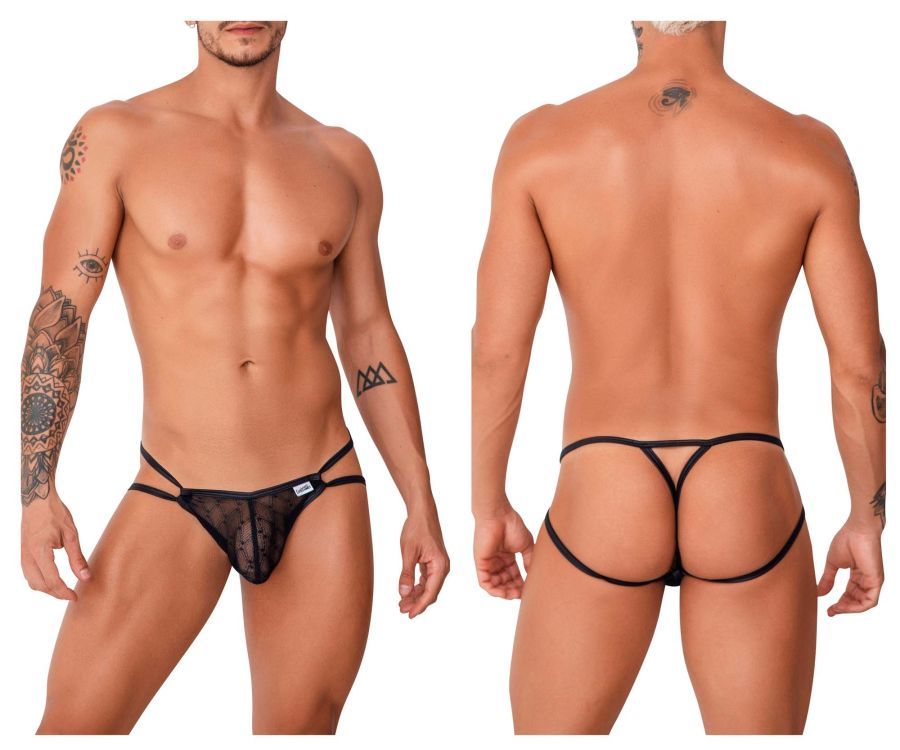  Jock G-String , Color: Black, Size: S/M