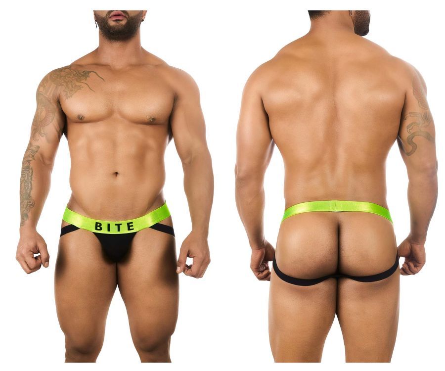  Sassy Peach Jockstrap , Color: Green, Size: M