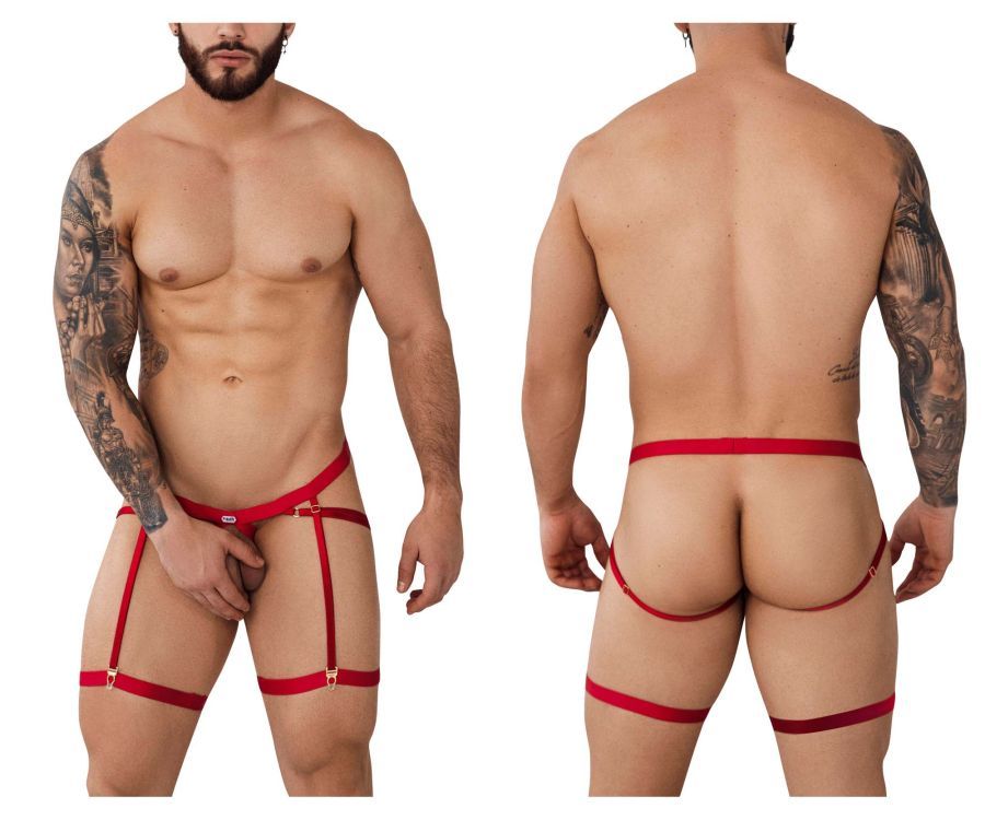 PIK 1017 Avellino Jockstrap , Color: Red, Size: S