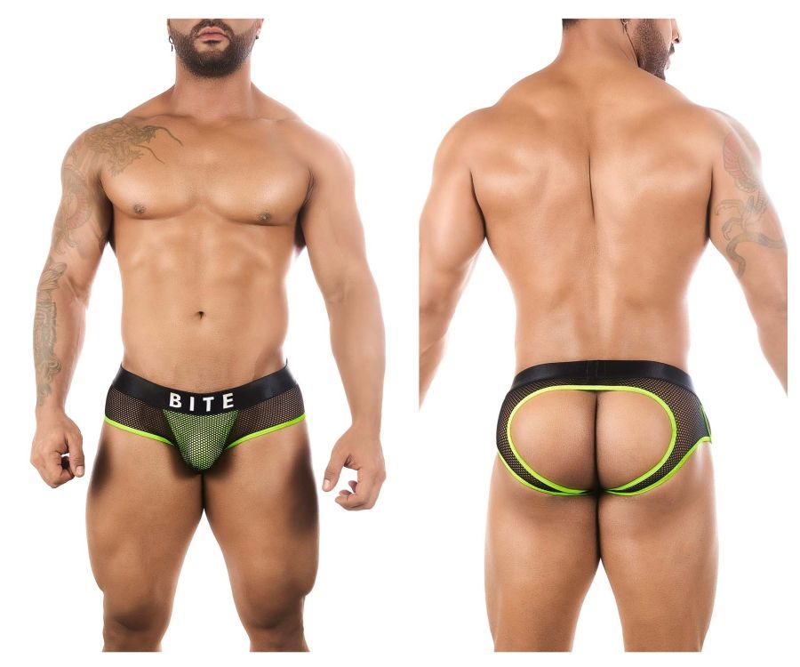  Discreet Apricot Jockstrap , Color: Green, Size: M