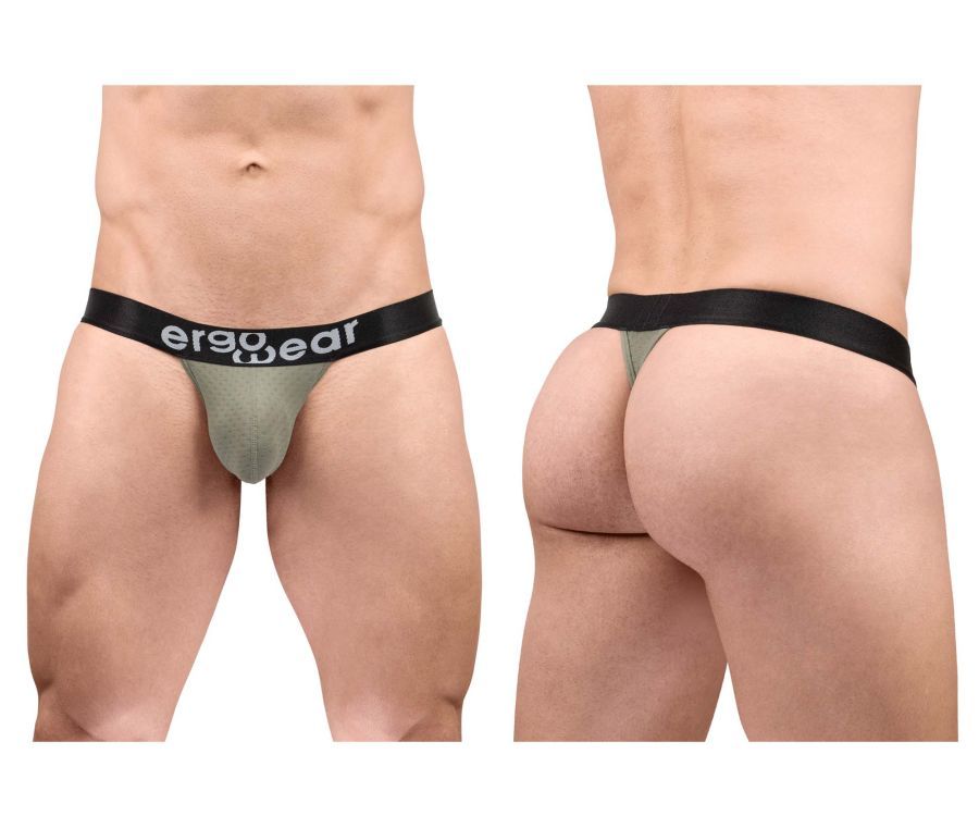  MAX FLOW G-String , Color: Smoke Green, Size: XL
