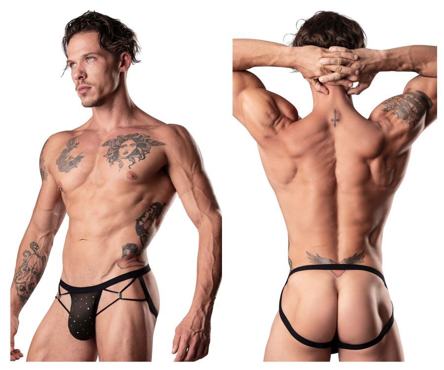  Show Stopper Jock , Color: Silver Mesh Dot, Size: S/M