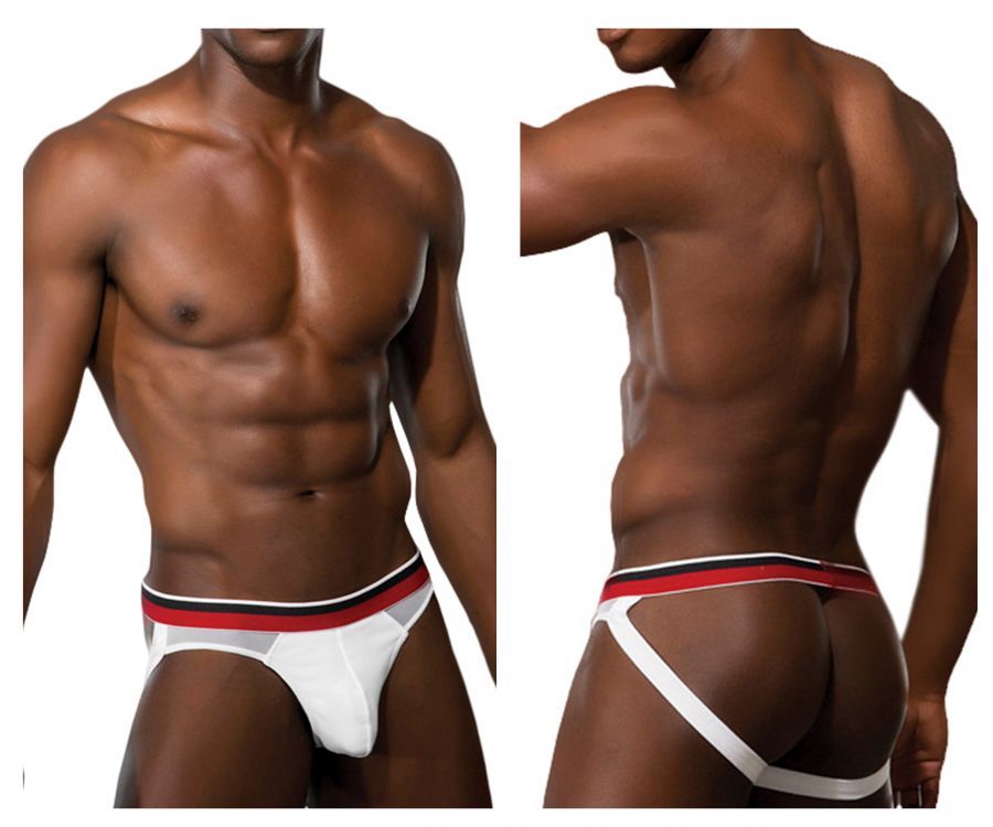  Metro Jock , Color: White, Size: M