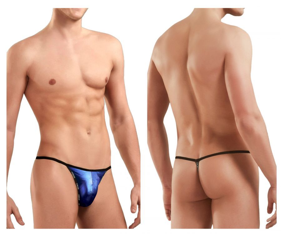  Flashy G-String , Color: Royal Blue, Size: L