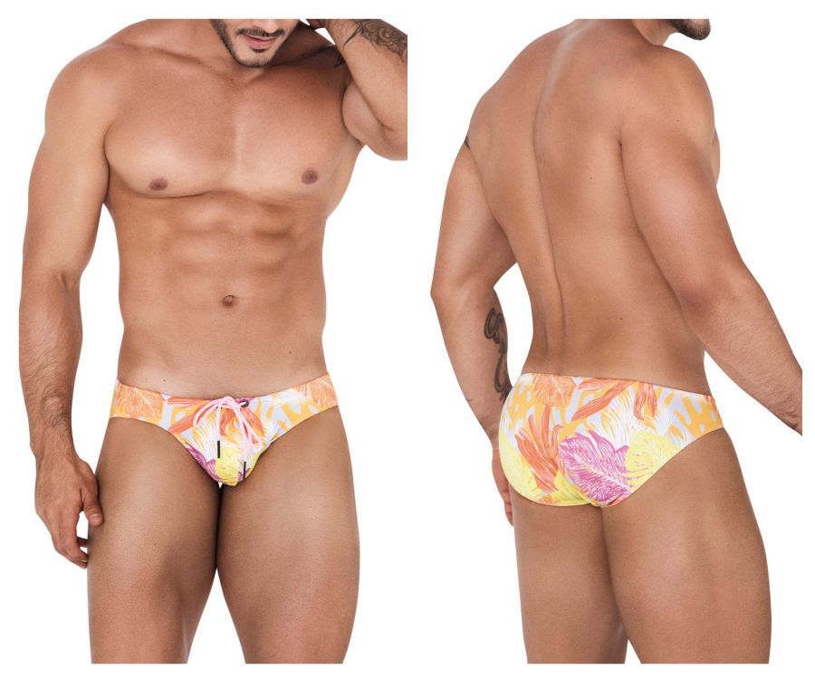  Persian Swim Briefs , Color: Yellow, Size: S