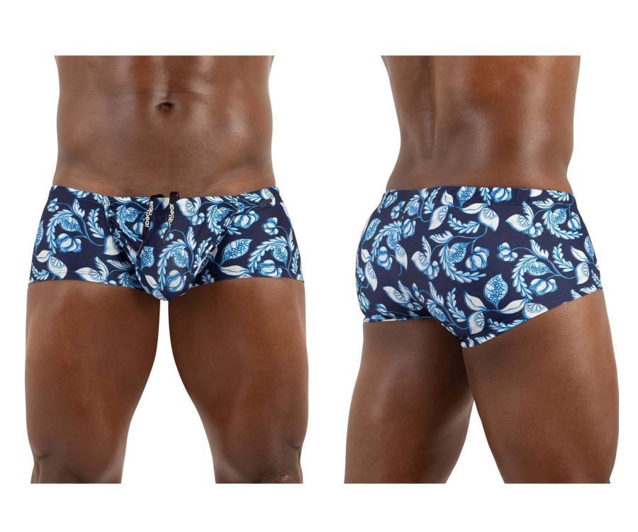  FEEL SW Swim Trunks , Color: Abstract Blue, Size: L