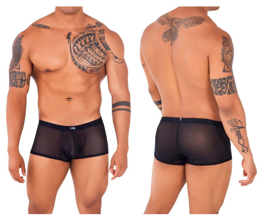  Mesh Trunks , Color: Black, Size: L