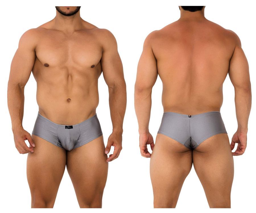  Microfiber Trunks , Color: Silver, Size: S