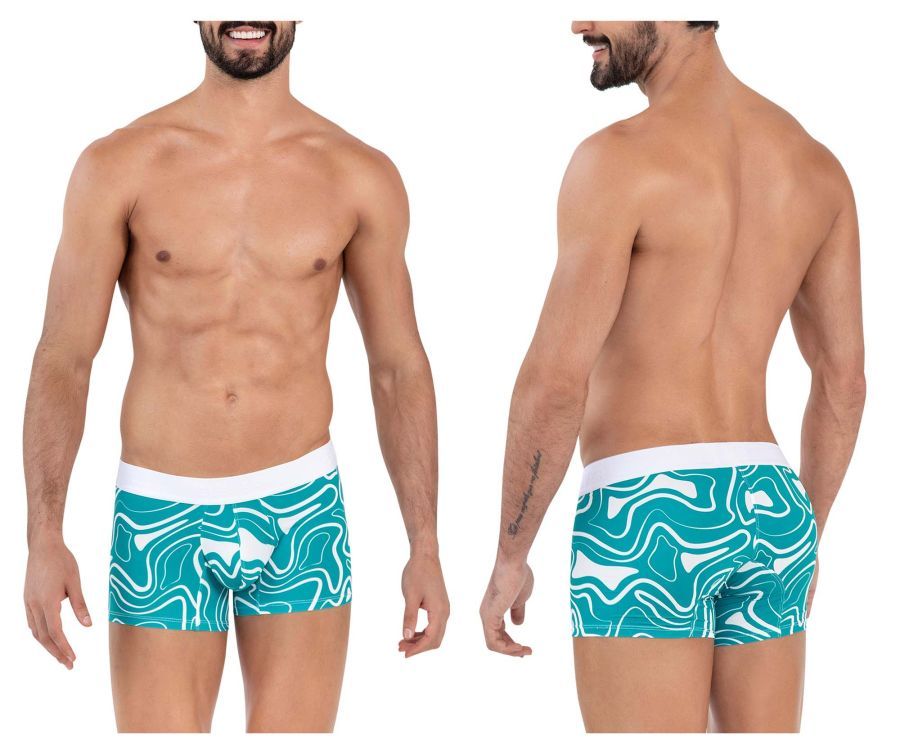  Dynamic Trunks , Color: Green, Size: XL