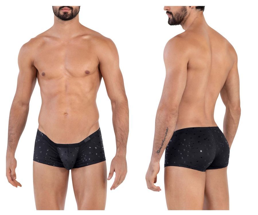  Illusion Trunks , Color: Black, Size: M