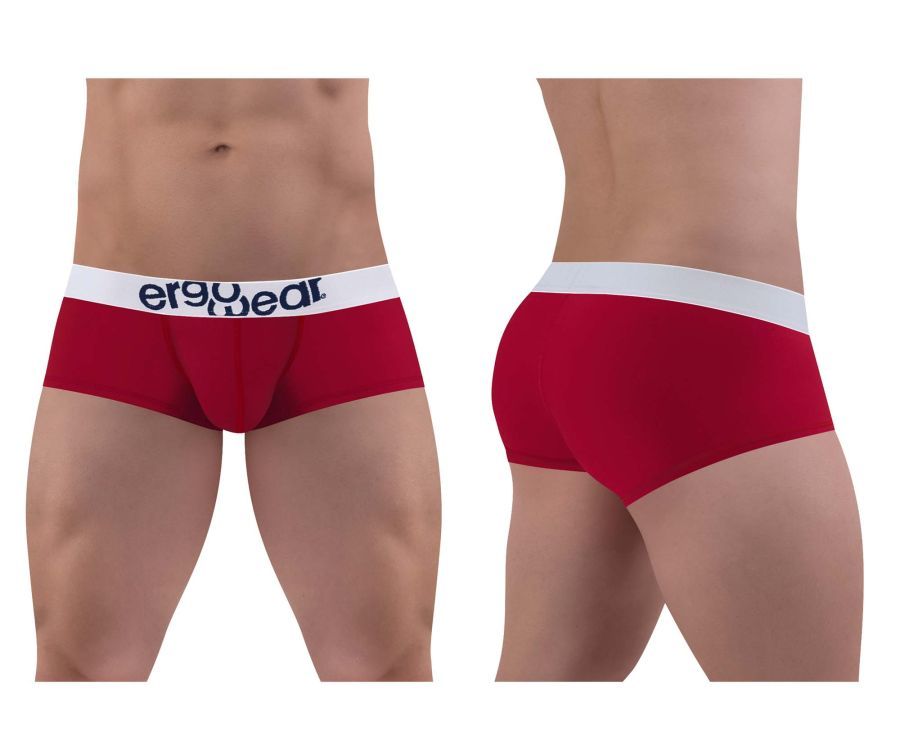  MAX COTTON Trunks , Color: Garnet, Size: L