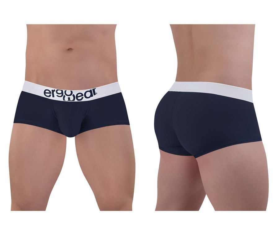  MAX COTTON Trunks , Color: Navy Blue, Size: L