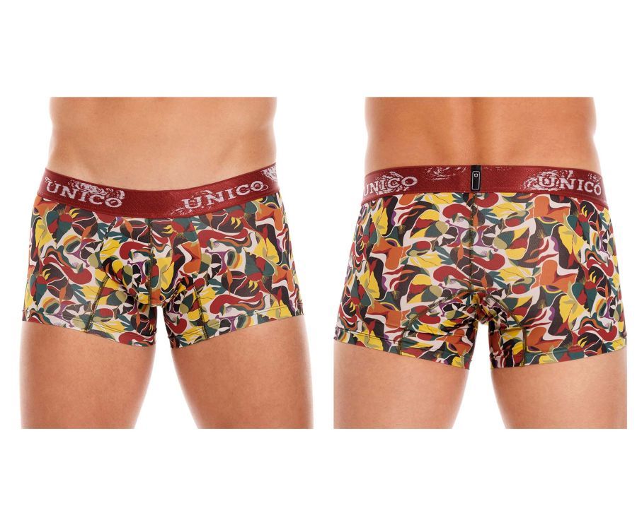  Acrilico Trunks , Color: 90-Printed, Size: L