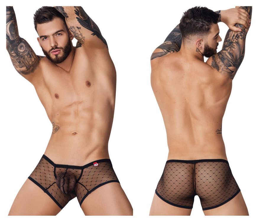 PIK 1092 Oomph Mesh Trunks , Color: Black, Size: S