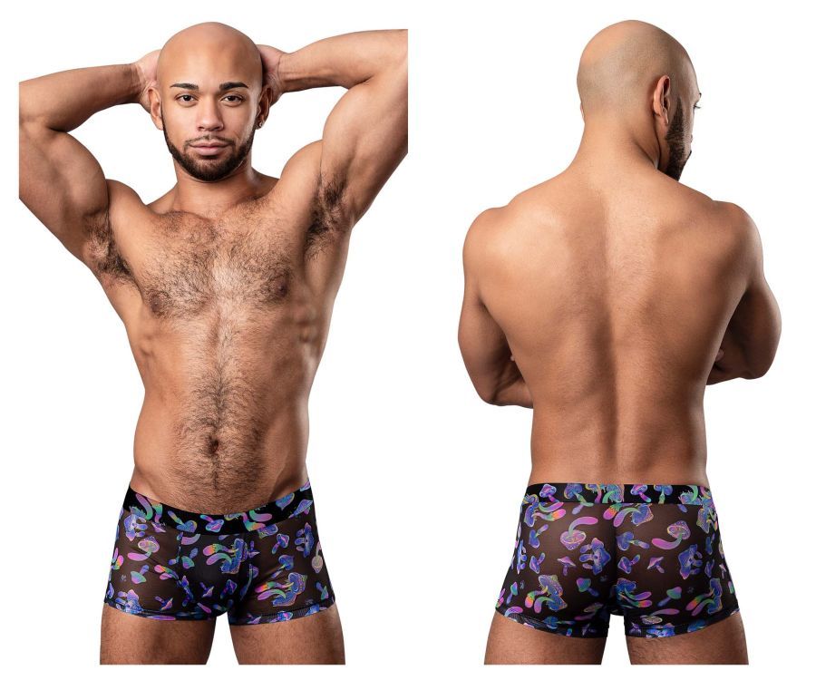  Hazy Dayz Pouch Short , Color: Mushrooms, Size: S
