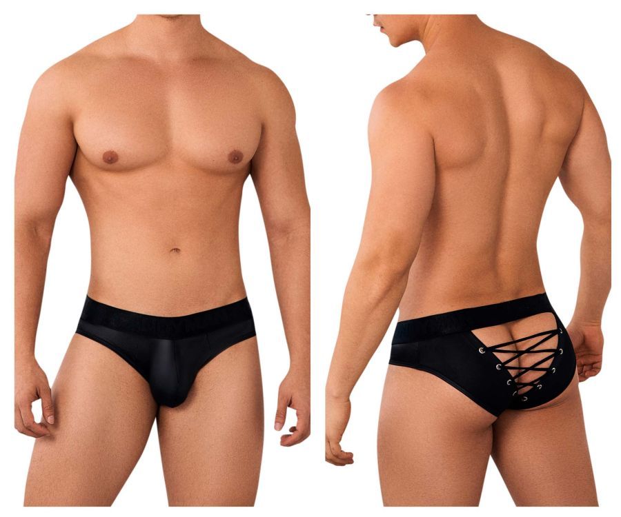  Shorty Briefs , Color: Black, Size: S/M