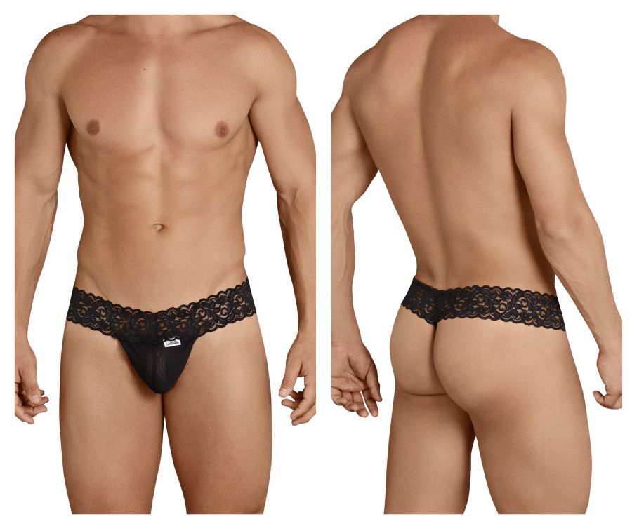  Thongs , Color: Black, Size: M