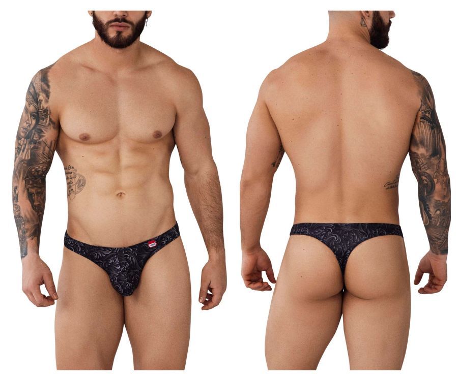 PIK 1009 Potenza Thongs , Color: Black, Size: S