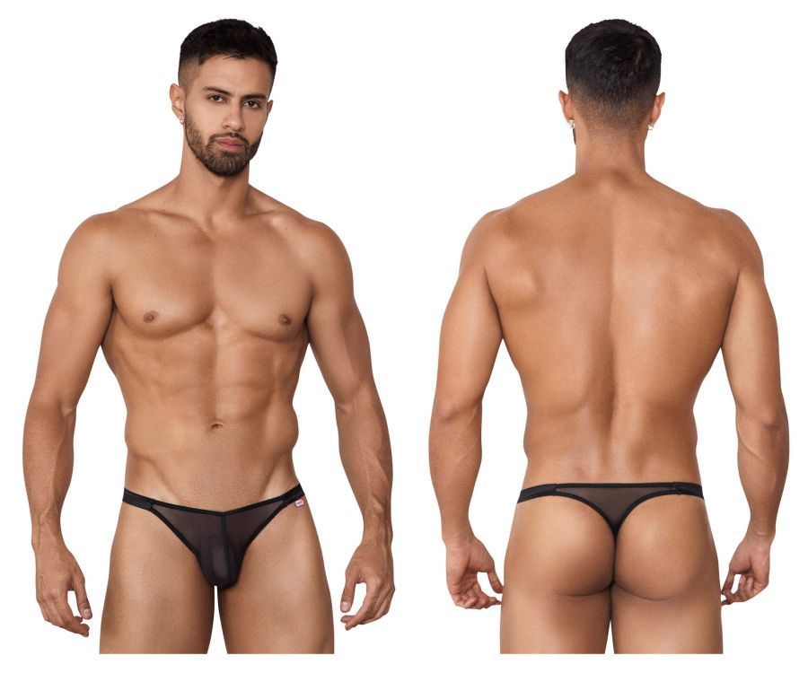 PIK 1390 Gift Thongs , Color: Black, Size: M