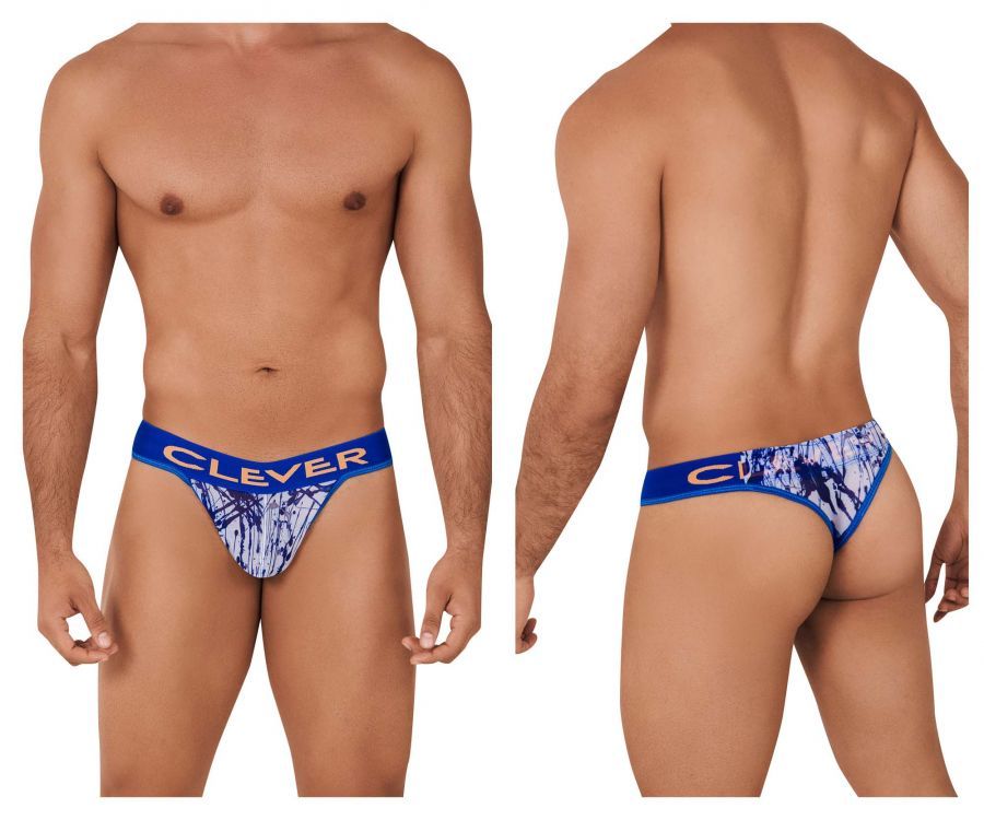  Mind Thongs , Color: Dark Blue, Size: S