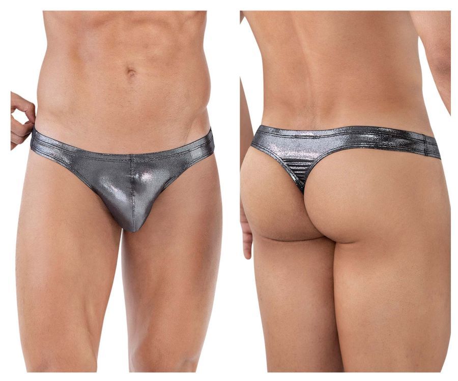  Chakra Thongs , Color: Black, Size: S